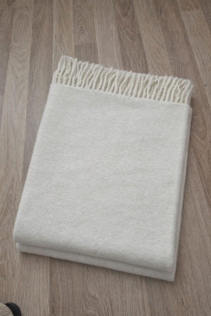 ekru atkı şal - Görsel 2