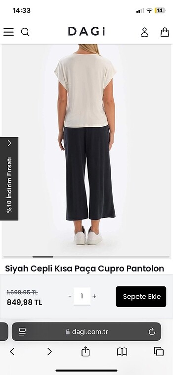 m Beden Dagi cupro pantolon