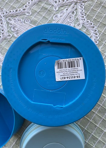  Beden mavi Renk Aladdin Çocuklar İçin Mavi Termos Kabı