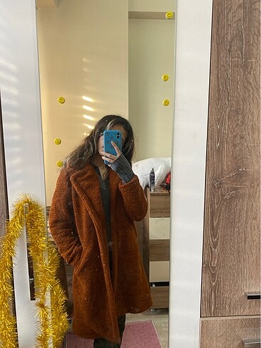 Saten Peluş mont