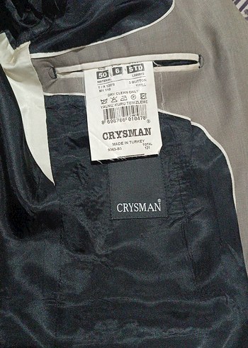 Gri Erkek Ofis Takım Ceketi - Görsel 3