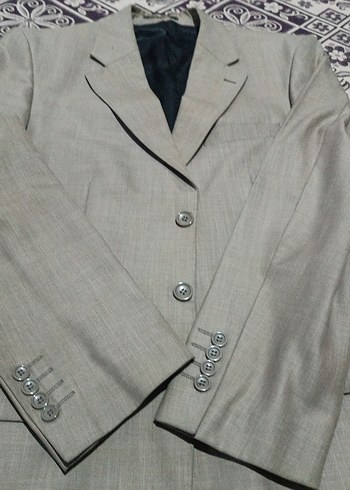 Gri Erkek Ofis Takım Ceketi - Görsel 2