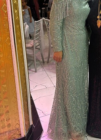 Taşlı abiye 