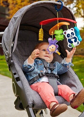  Fisher-Price Mini Dönence - Bebek Arabasına Takılabilir Taşınabi