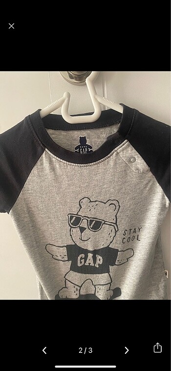 Gap Gap çıtçıtlı body