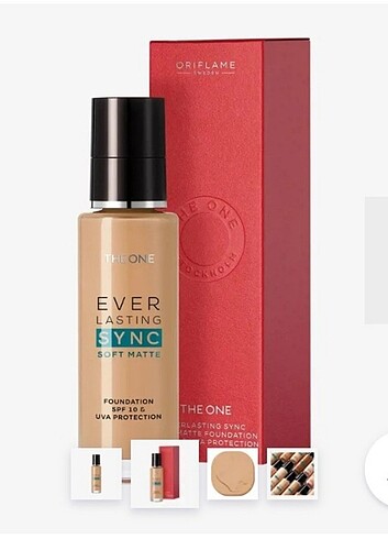 Oriflame Oriflame Everlasting sync Soft matte waterproof fondöten bej