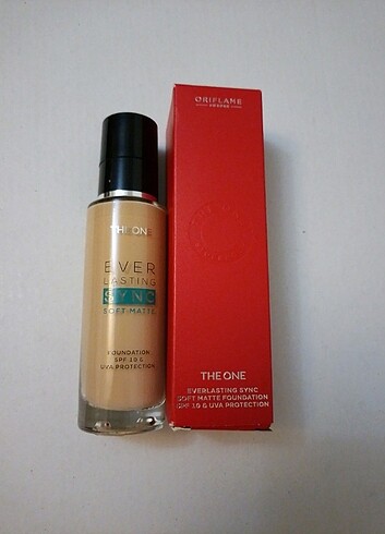 Beden Renk Oriflame Everlasting sync Soft matte waterproof fondöten bej