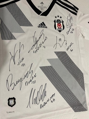 s Beden Orjinal Lisanlı İmzalı Beşiktaş Forma