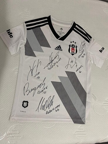 Orjinal Lisanlı İmzalı Beşiktaş Forma