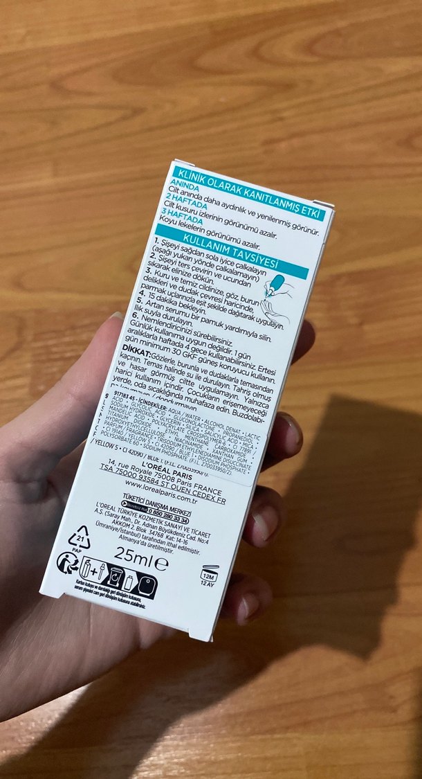 L'Oréal Paris Bright Reveal Yenileyici Peeling Serumu - Görsel 2