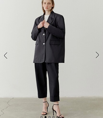 AYBİKESTİL LACİVERT BLAZER CEKET