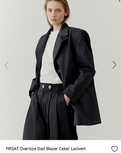 Diğer AYBİKESTİL LACİVERT BLAZER CEKET