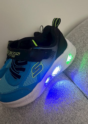 Skechers Erkek Çocuk Mavi Spor Ayakkabı skechers