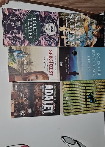  Kitap tane 50tl - Kelebek, Adalet, Uğultulu tepeler, köpek gibi