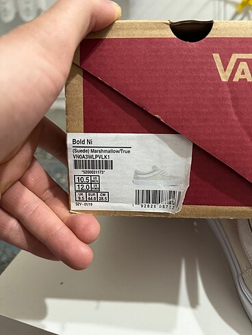 Vans Bold Ni Marshmallow 44 Numara - Görsel 8