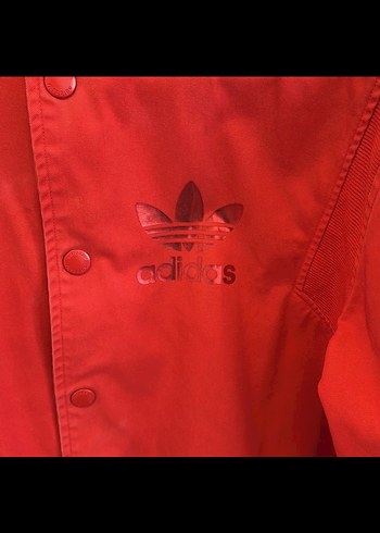 Adidas Kırmızı Düğmeli Erkek Ceket - Görsel 2