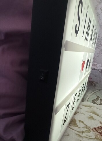 Işıklı harf pano - Görsel 3