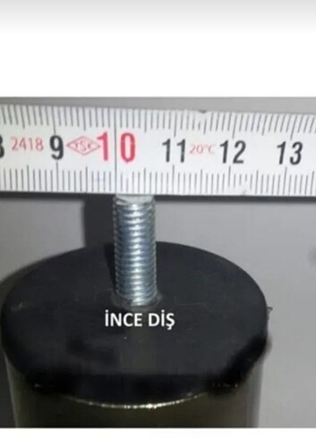 Metal baza veya mobilya ayağı  12 adettir - Görsel 4