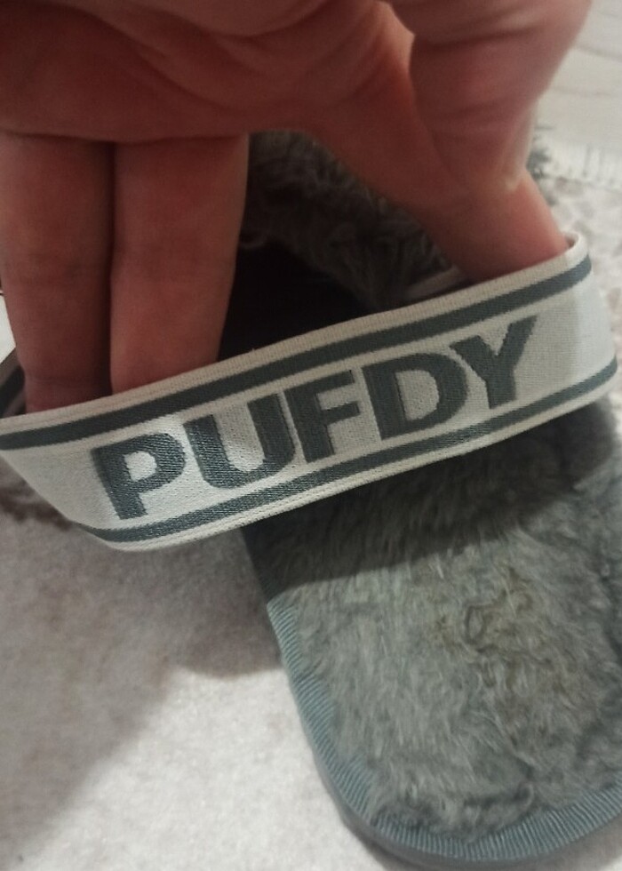 Peluş tüylü terlık  - Görsel 4