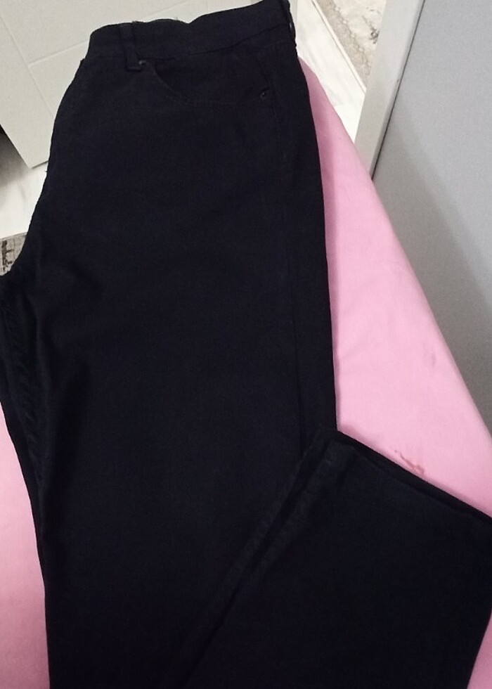 Lacivert unisex pantalon  - Görsel 3