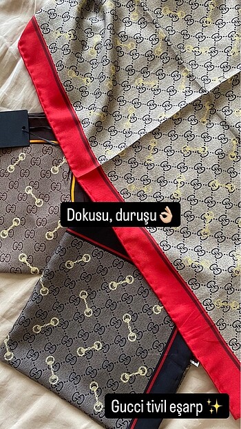 Gucci ithal eşarp
