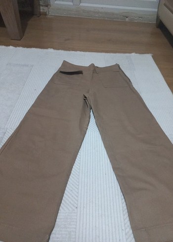 xs Beden camel Renk zara Kadın Bej Fermuarlı keten