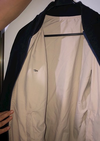 Lacoste lacoste çift taraflı bomber ceket