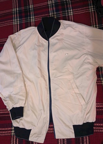 xl Beden lacoste çift taraflı bomber ceket