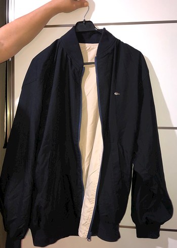 lacoste çift taraflı bomber ceket
