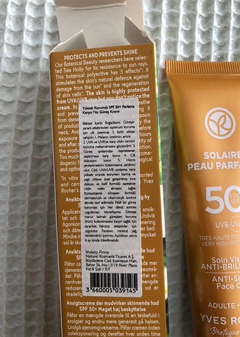 Yves Rocher Yves Rocher Güneş Kremi