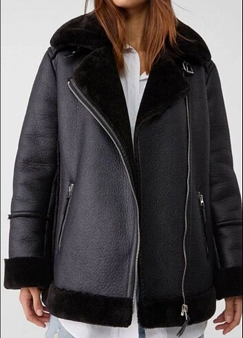 Stradivarius S Beden Biker Mont