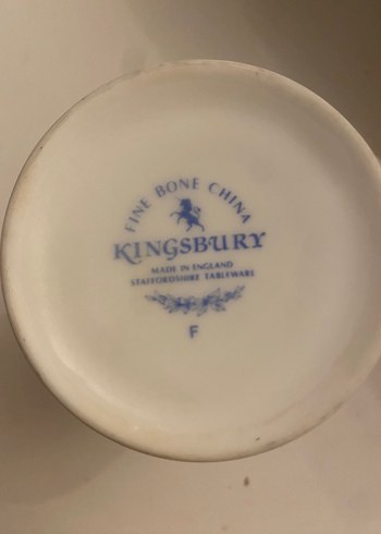 Porselen Kupa- kingsbury - Görsel 2