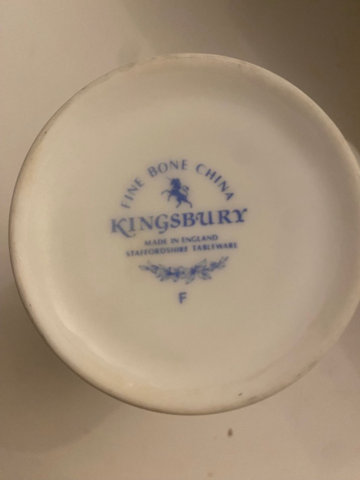 Porselen Kupa- kingsbury - Görsel 2