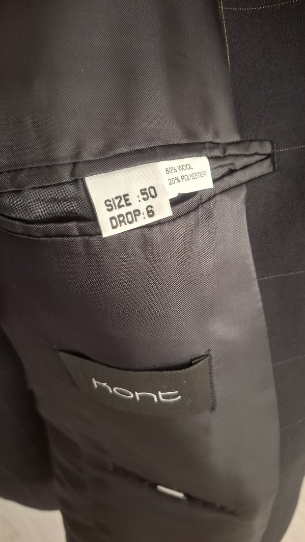 Gri Düz Desenli Erkek Takım Elbise - Görsel 2