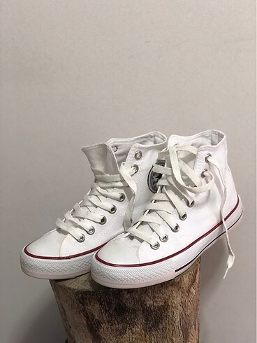Uzun bilek beyaz converse