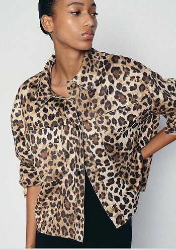 Leopar ceket