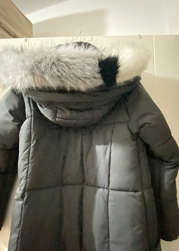 Zara zara Kışlık Mont Kürklü Kapüşonlu