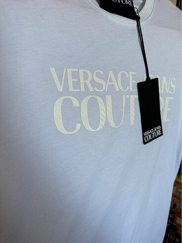 Versace Versace jean s beden etiketli tişört orijinal