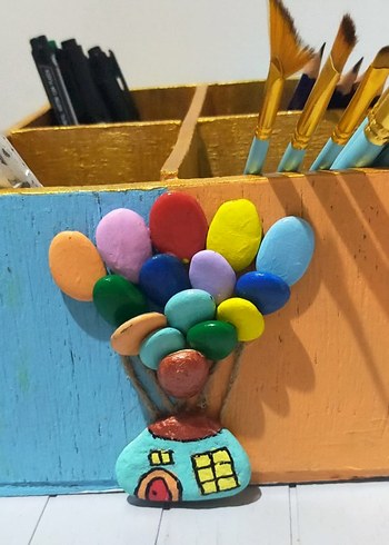 Pastel Renkli Okul Malzemeleri Düzenleyici - Görsel 2