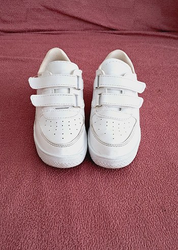 Beyaz  Çocuk Spor Ayakkabı Velcro - Görsel 2