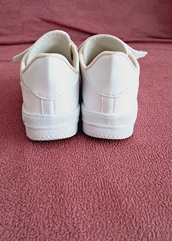 Beyaz  Çocuk Spor Ayakkabı Velcro - Görsel 5