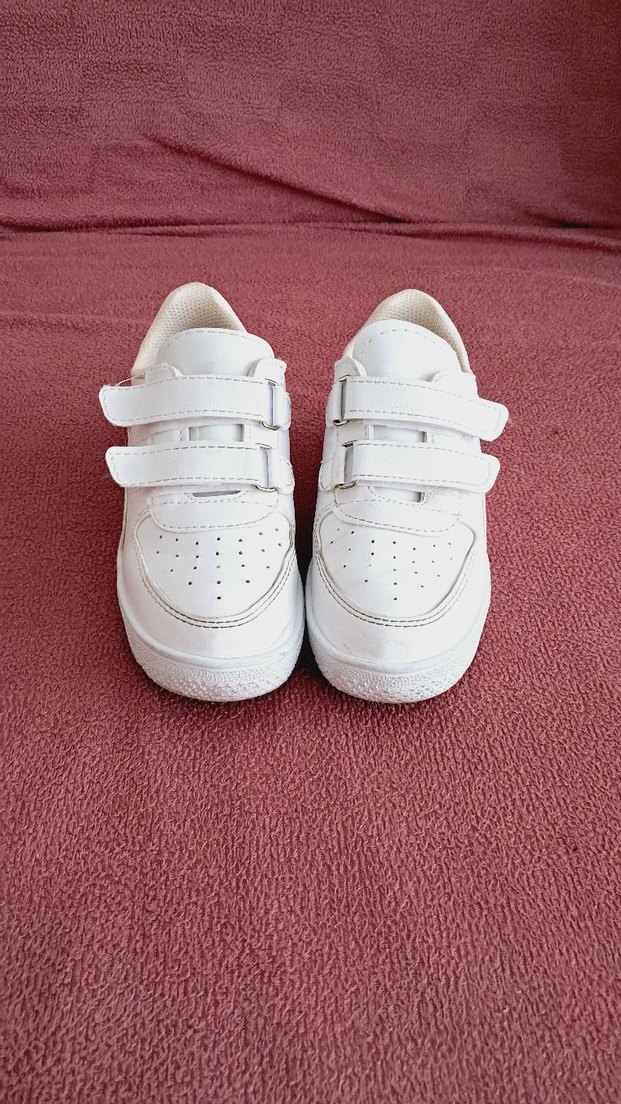 Beyaz  Çocuk Spor Ayakkabı Velcro - Görsel 2