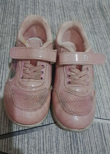 Kız Çocuk Pembe Bağcıksız Spor Ayakkabı - Görsel 6