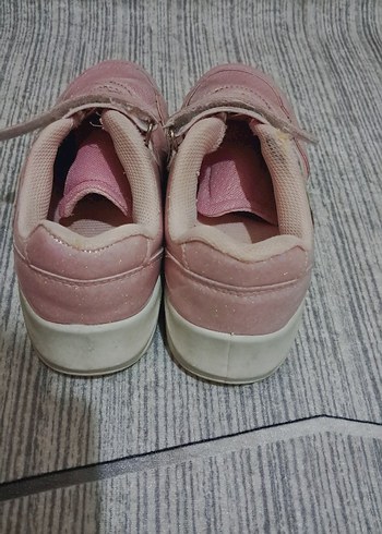 Kız Çocuk Pembe Bağcıksız Spor Ayakkabı - Görsel 5