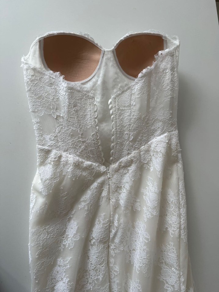 Milano Vento Dantel gelinlik balık korse - Görsel 5