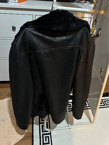 m Beden Stradivarius biker ceket
