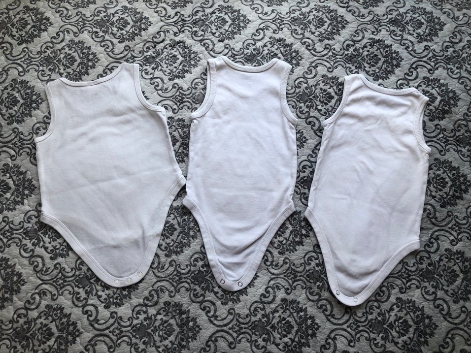 Beyaz Erkek Bebek Çıtçıtlı Body - Görsel 5