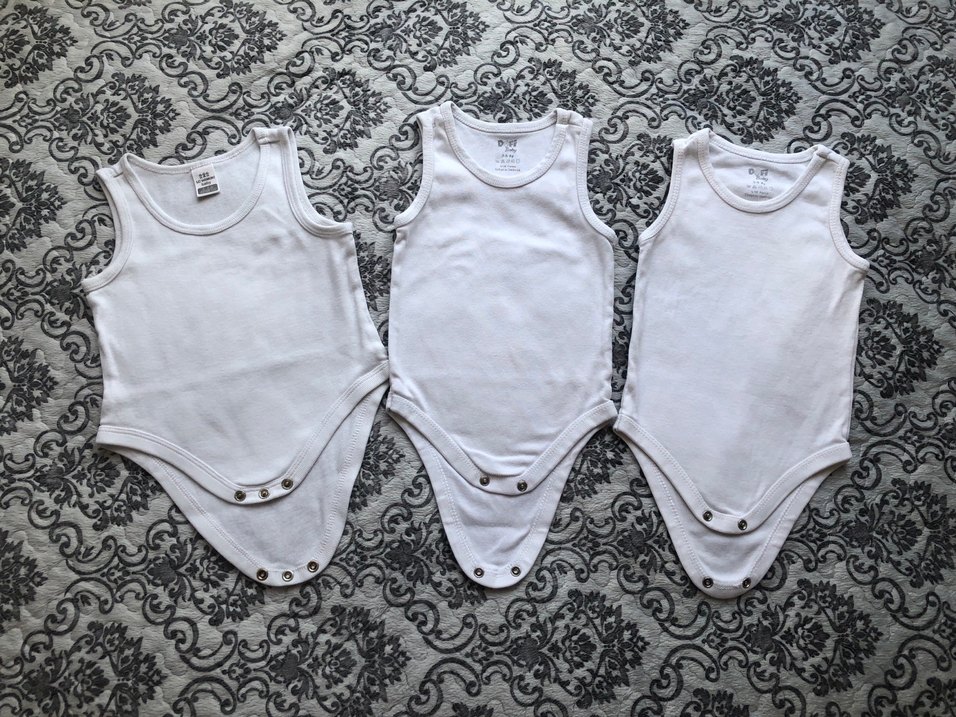 Beyaz Erkek Bebek Çıtçıtlı Body - Görsel 4