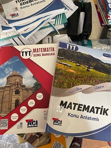 Açı tyt matematik soru bankası ve konu anlatım kitapları