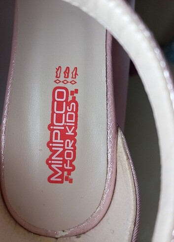 34 Beden Minipico marka yeni 34 numara kız çocuk ayakkabisi